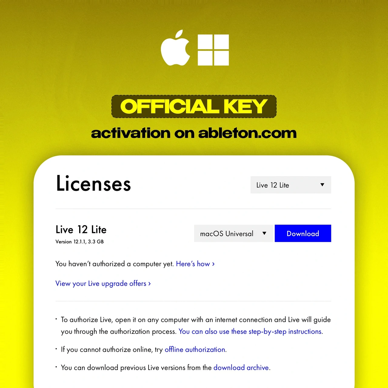 Официальный ключ Ableton Live 12 Lite (2562941213) - фото 2 Официальный ключ Ableton Live 12 Lite (2562941213) - фото 2