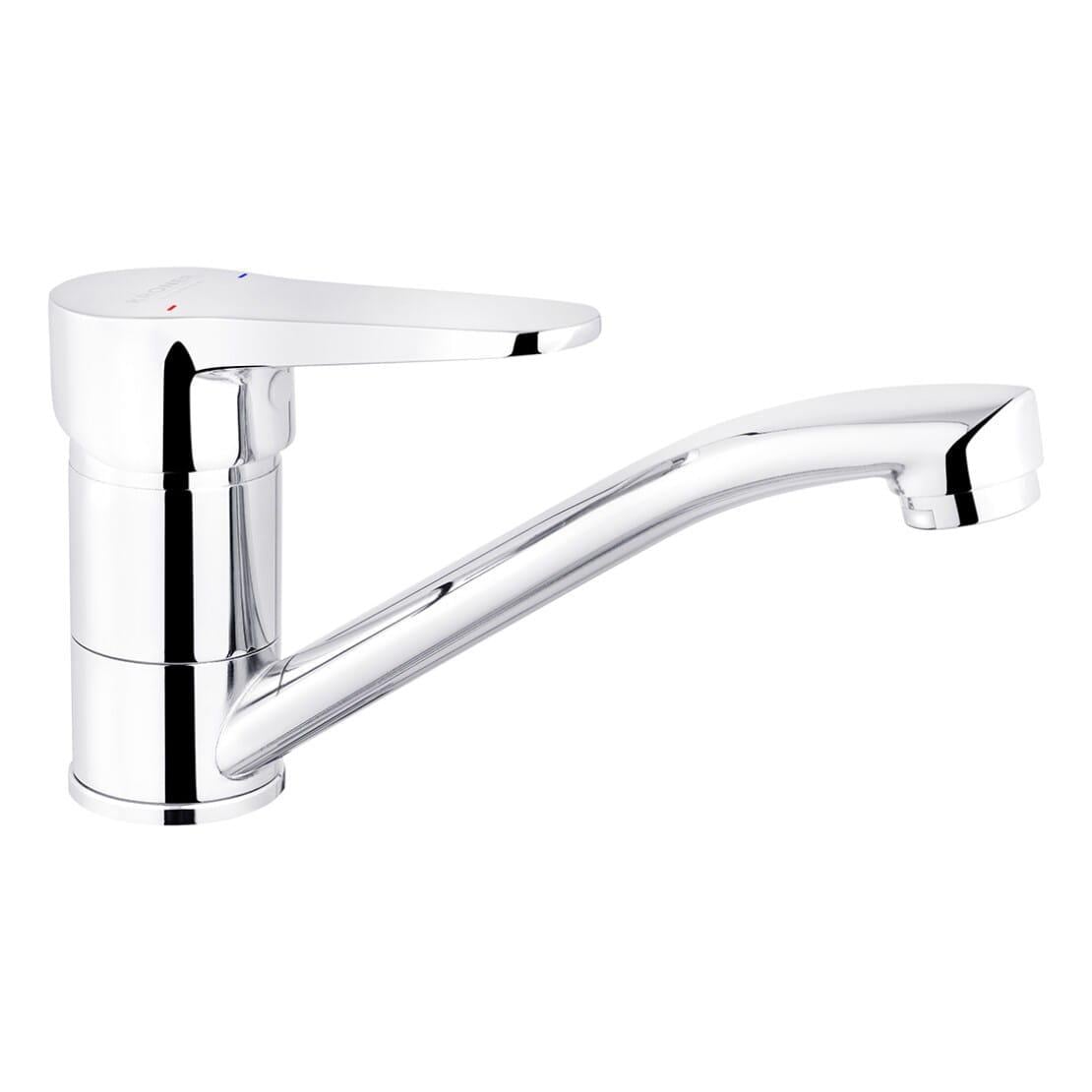 Смеситель для раковины Kroner KRM Elbe C012 однорычажный Хром (CV023576)