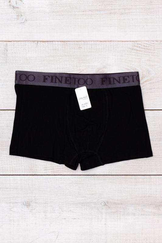 Труси-боксери чоловічі на широкій резинці Носи Своє L Чорний (15998)