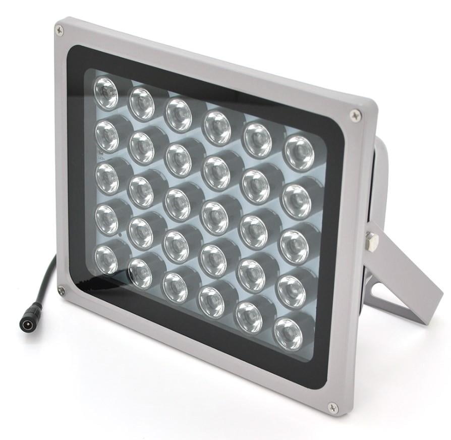 Прожектор инфракрасный VOLTRONIC YTIR30 30 диодов 12V 60W до 120 м угол обзора 90°