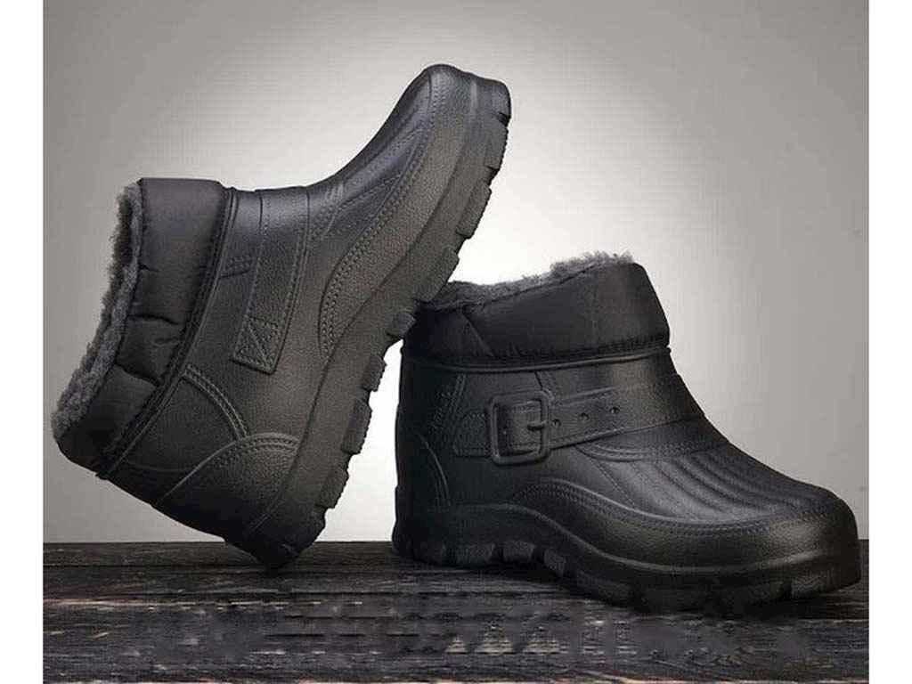 Галоши GIPANIS B-140A мужские на меху пенка 6 пар р. 42-45 Черный (800870)