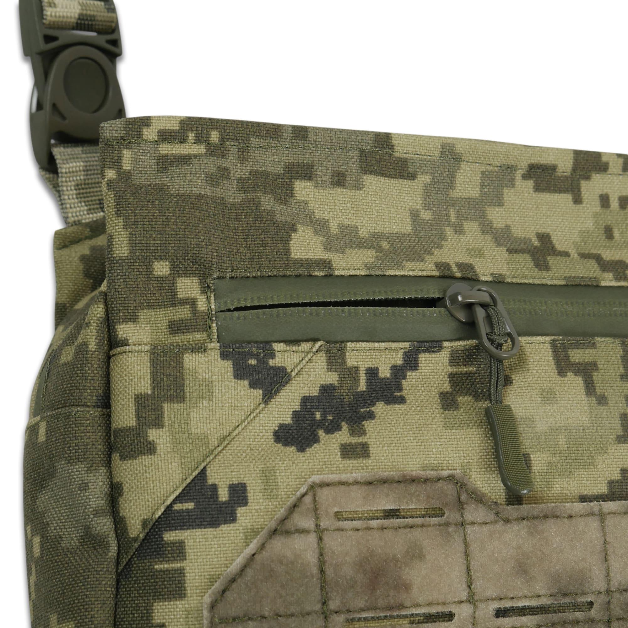 Сумка чоловіча через плече Піксель - фото 2