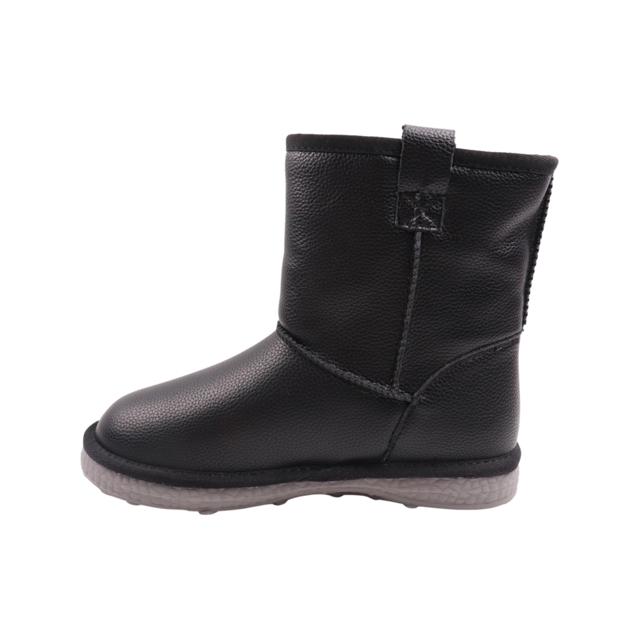 Угги женские Sorte Lady из кожи р. 38 Черный (41-23ZU) - фото 2