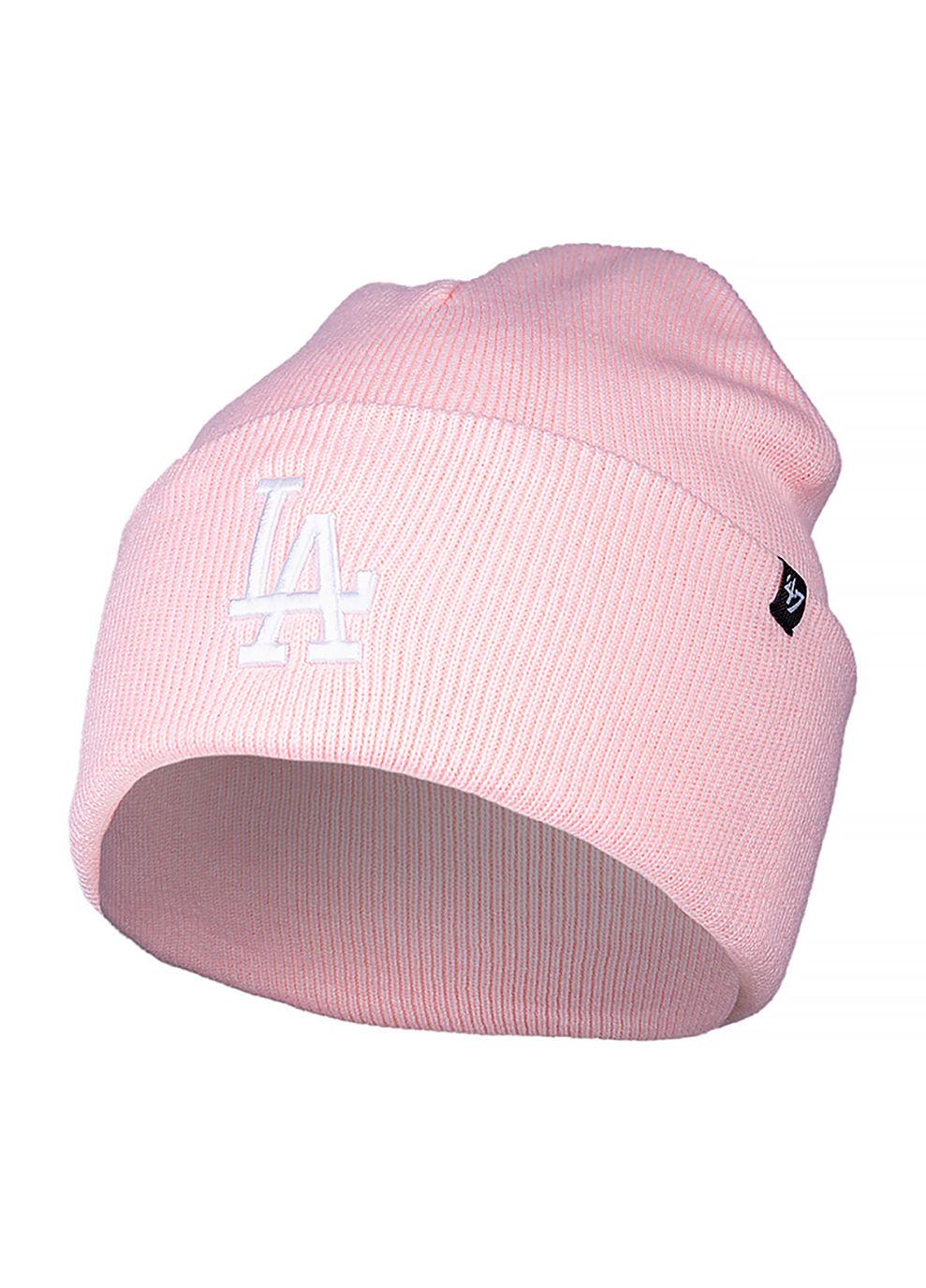 Шапка 47 Brand MLB LOS ANGELES DODGERS HAYMAK Розовый (7dB-HYMKR12ACE-PK One size)