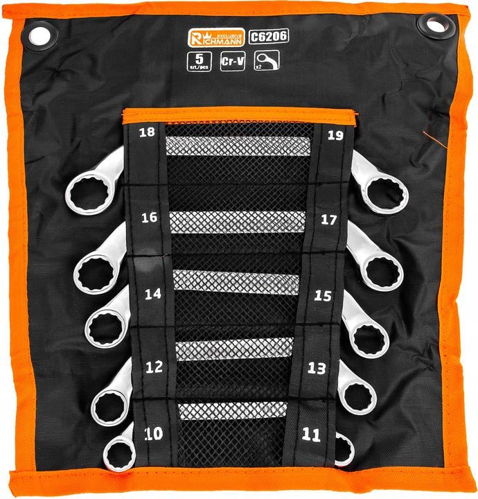 Набор ключей для насосов и стартеров Richmann 5 шт. 10-19 мм (C6206)