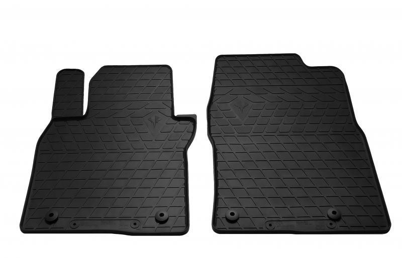 Коврики резиновые Stingray для Mazda 3 BP 2019-/CX-30 DM 2019- design 2016 with plastic clips VLV 2 шт. (1011172)