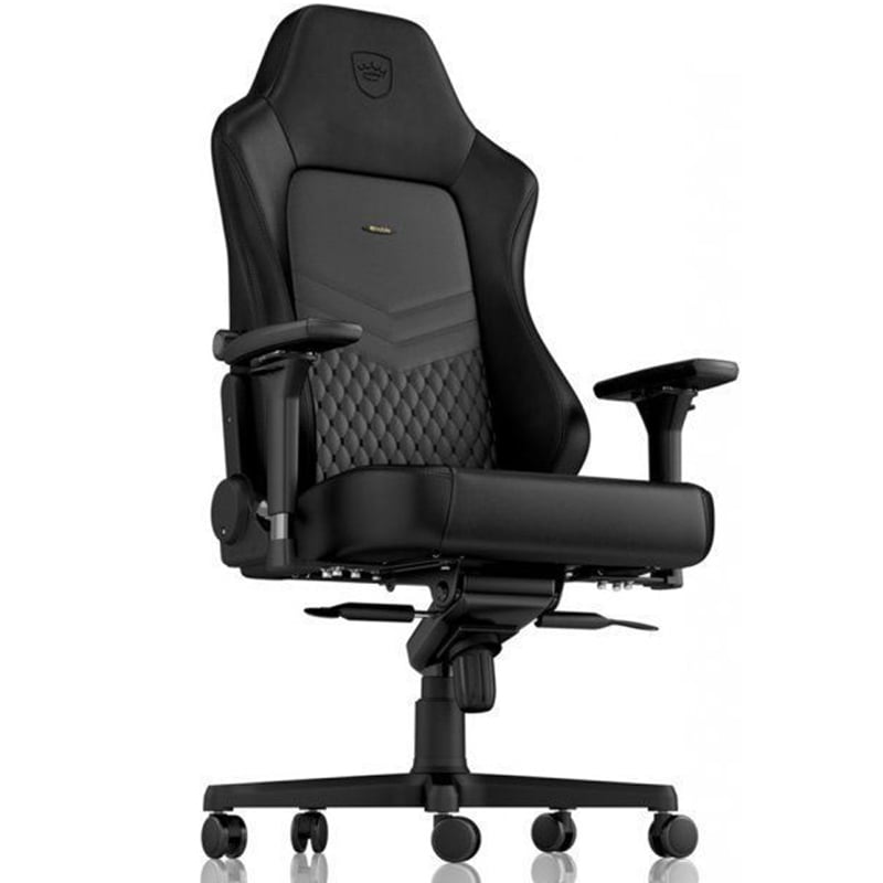 Крісло геймерське Noblechairs HERO Real Leather Black (tf632)