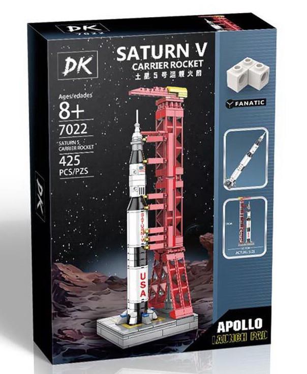 Конструктор DK Tec Creators Ракета-носитель Saturn V 425 деталей - фото 3