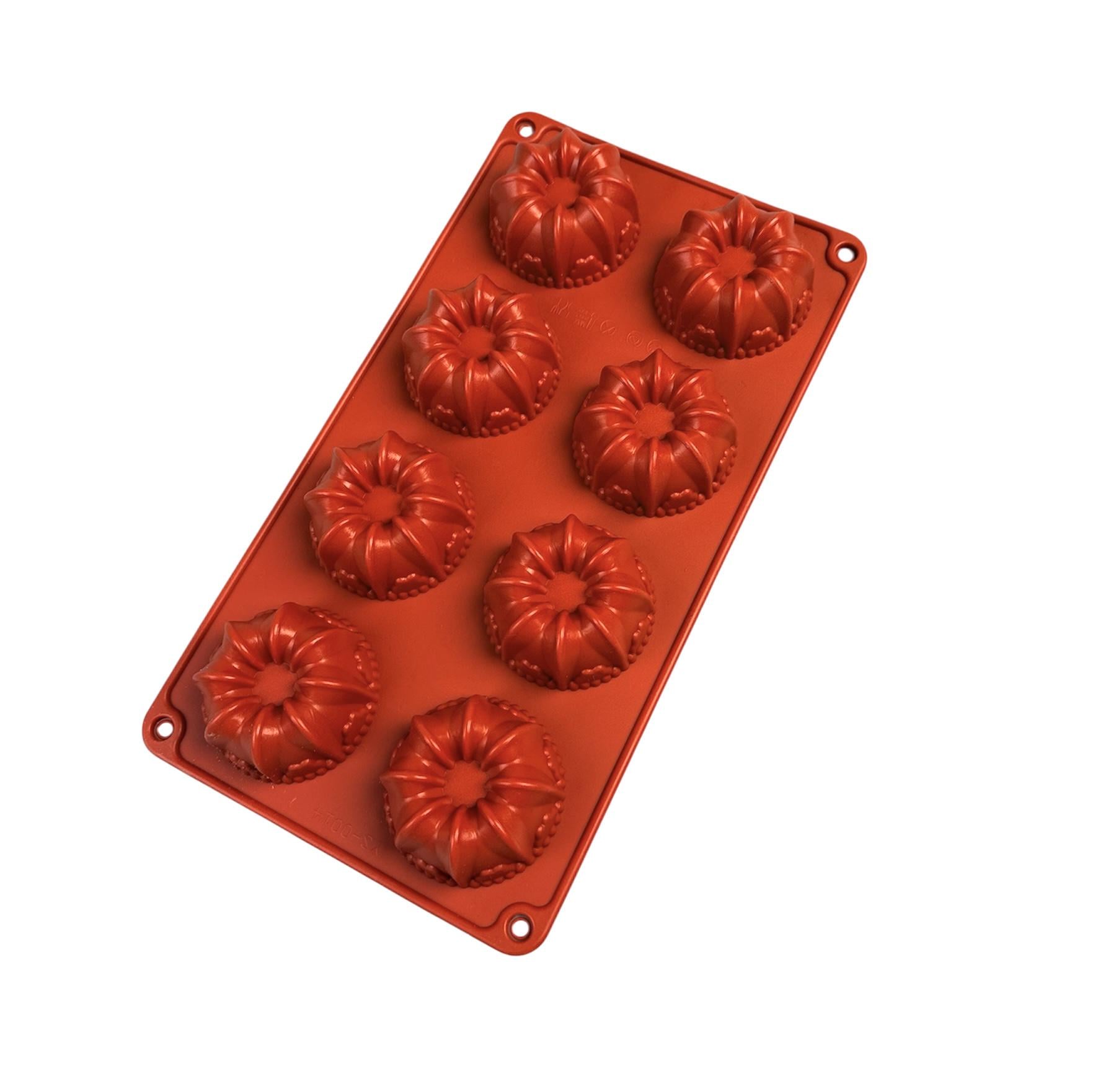 Форма силиконовая One Chef Профи Манзана 60 мм 8 ячеек (32199368)