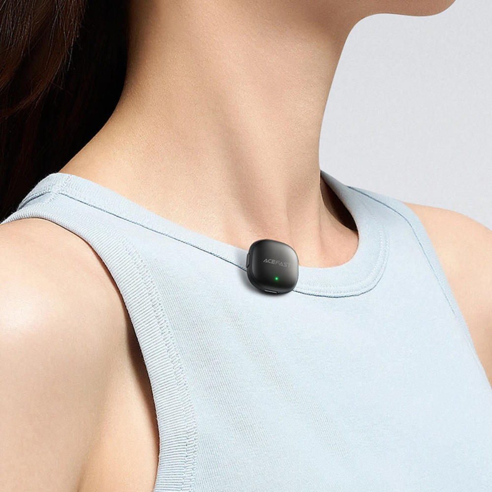 Мікрофон петличний бездротовий Acefast Type-C подвійний з шумопоглинанням (R1) - фото 15