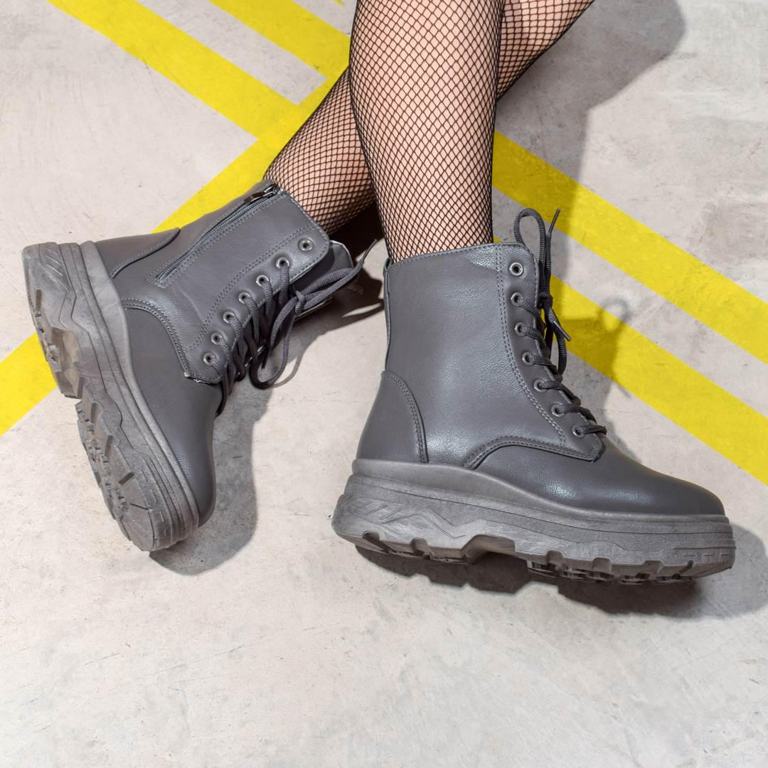 Ботинки женские зимние на массивной подошве 323836 р. 38 24 см