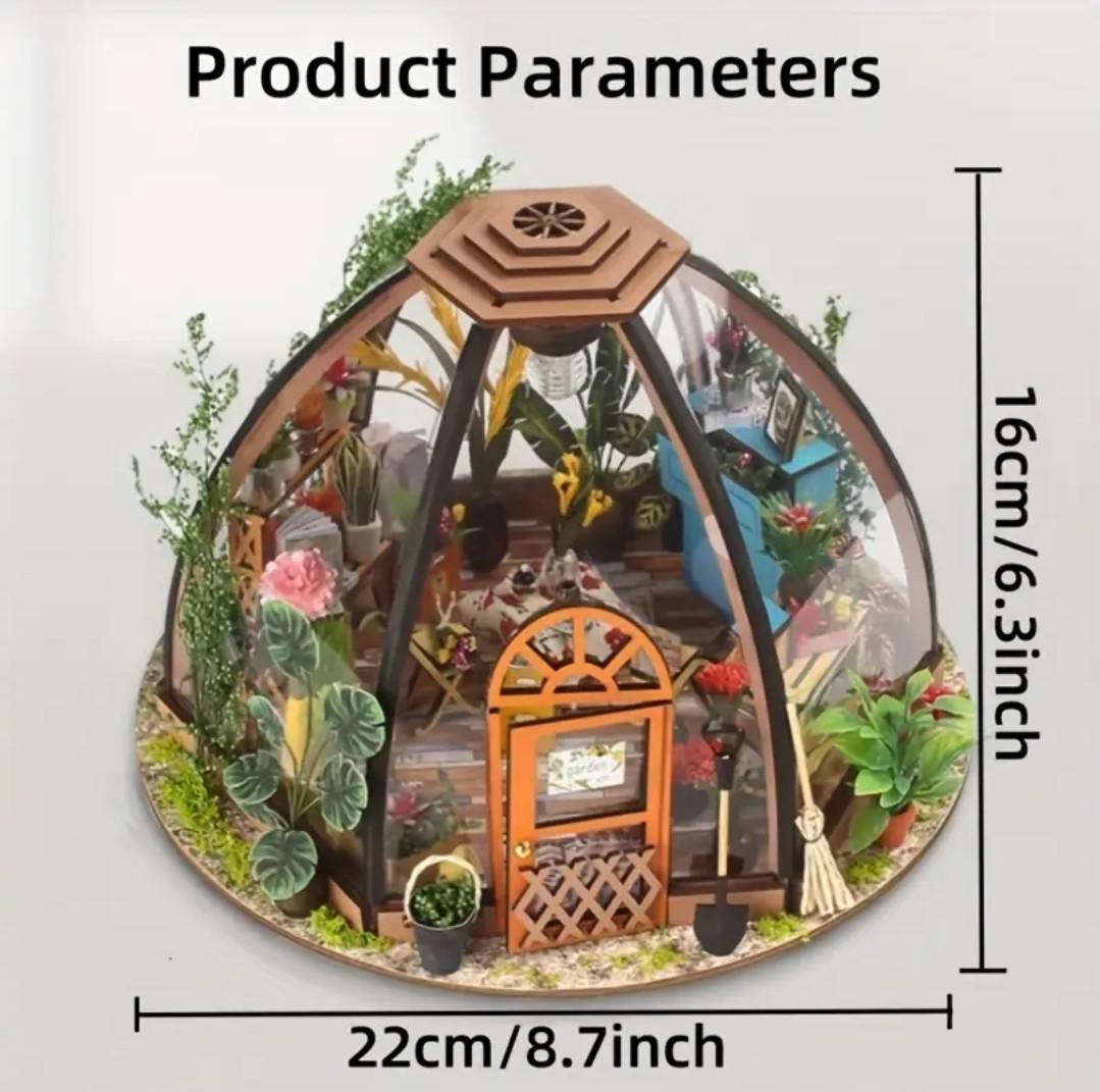 Конструктор румбокс Star Garden Зірковий квітковий будинок Оранжерея (2509115581) - фото 7