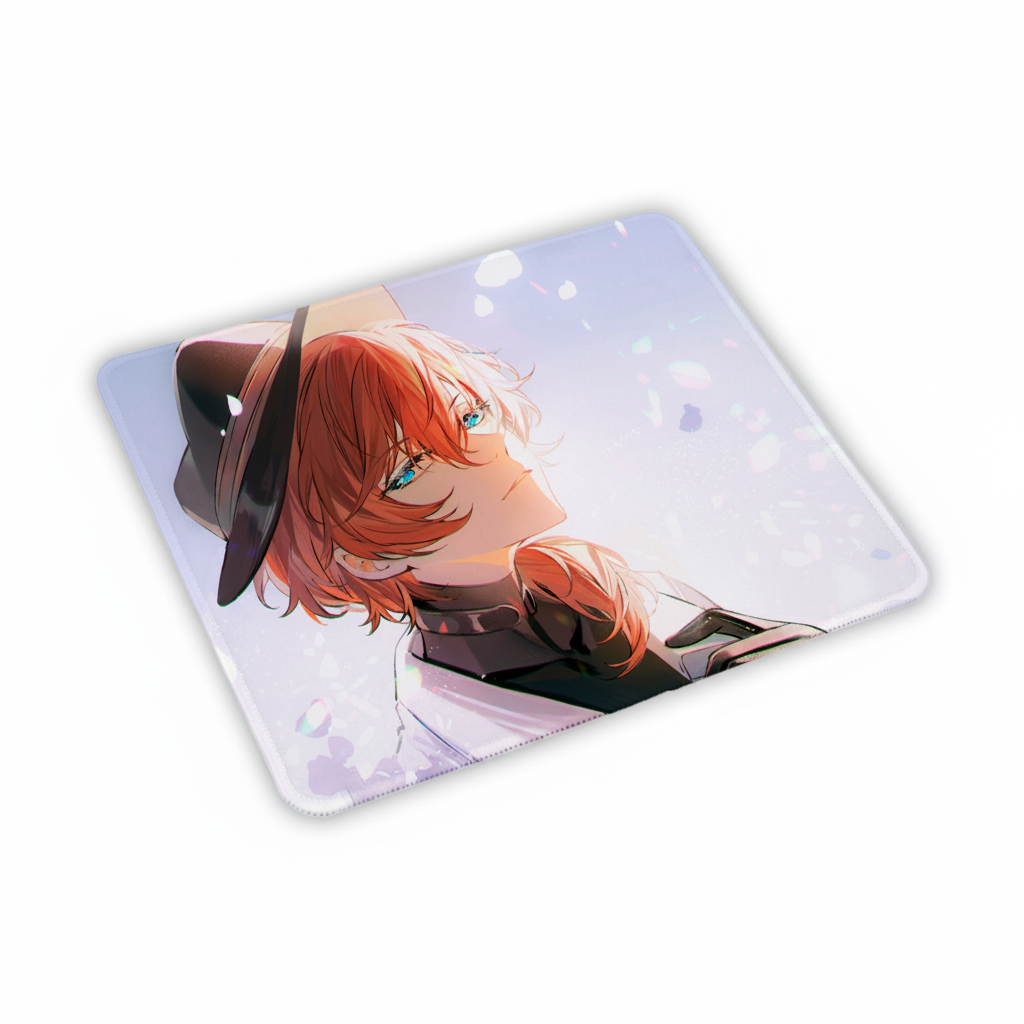 Коврик для мышки Bungou Stray Dogs Чуя Накахара 26х21 см (9731536-03-215)