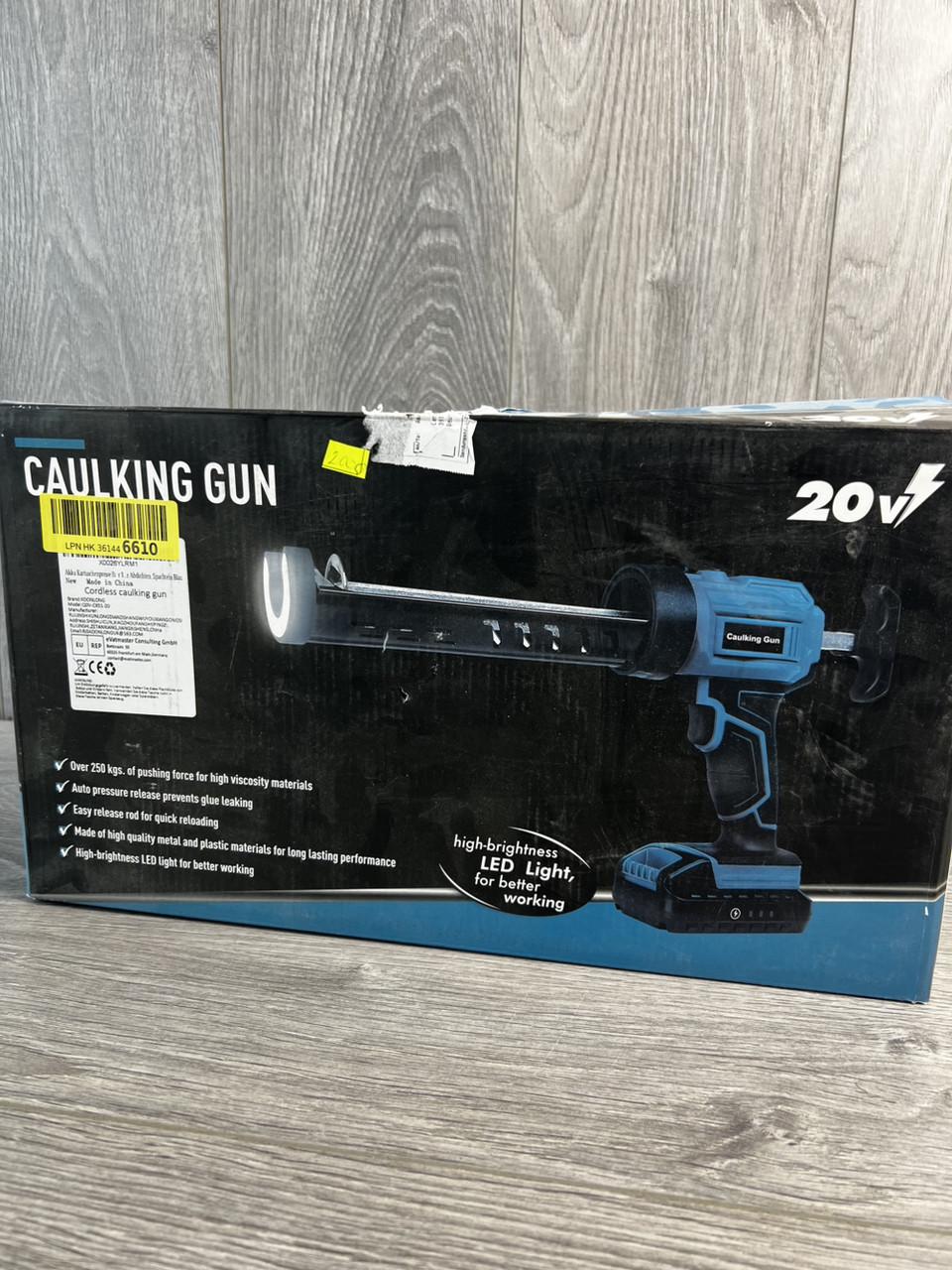 Пистолет для силикона беспроводной 300 мл LED 4 скорости 18V - фото 7 Пистолет для силикона беспроводной 300 мл LED 4 скорости 18V - фото 7