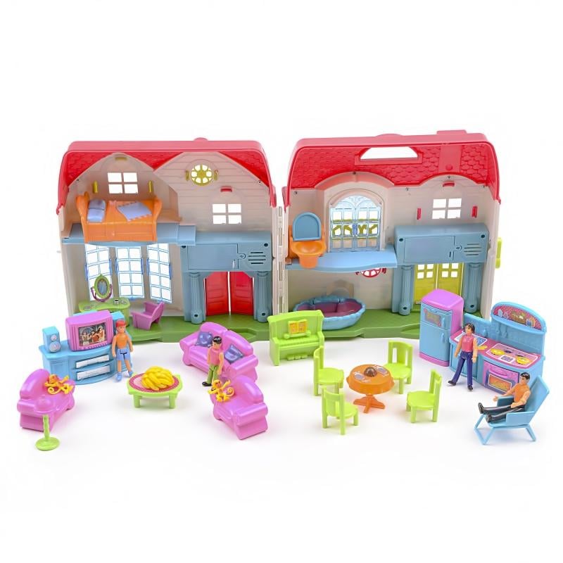 Игровой набор Кукольный домик с фигурками (IM440)
