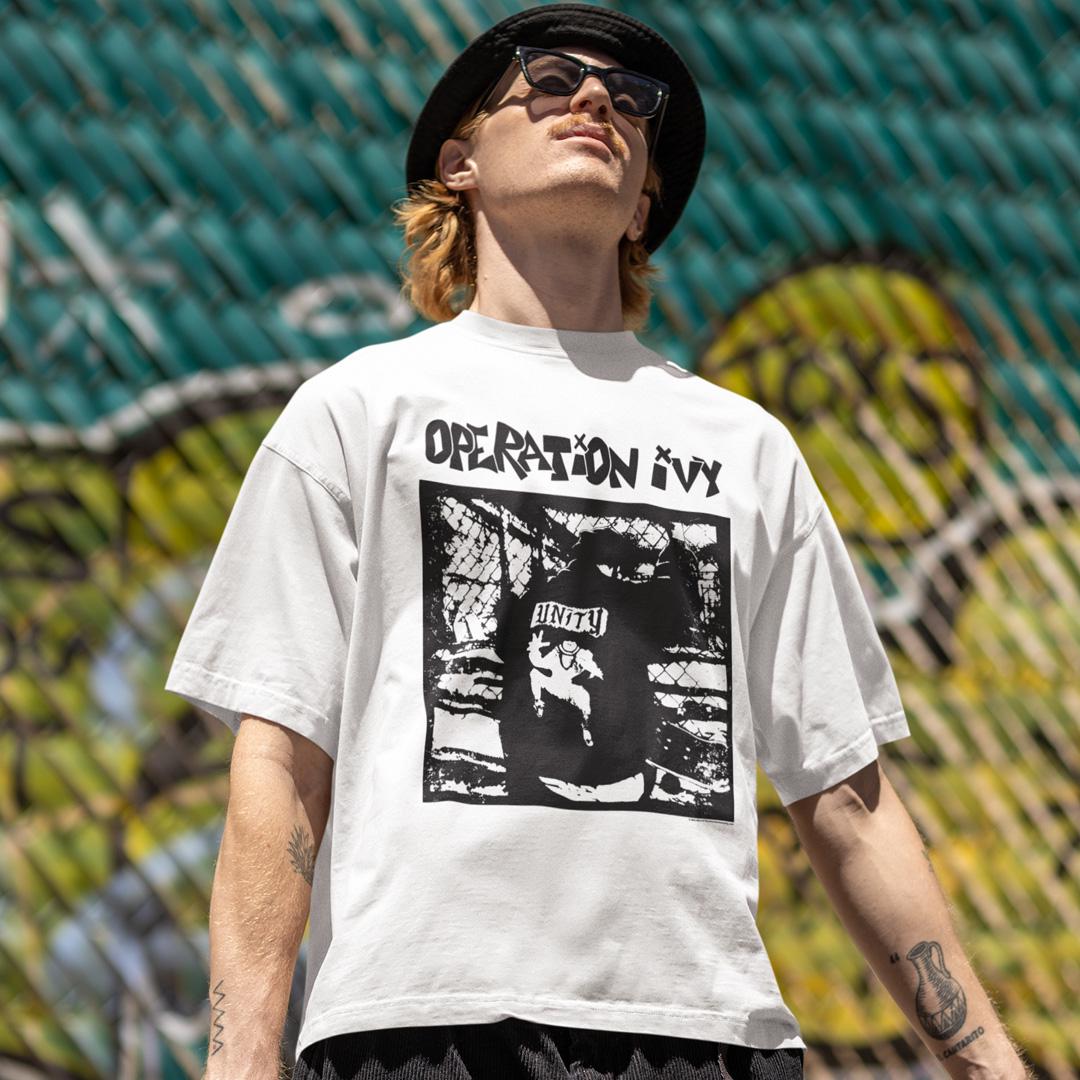 Футболка унисекс Operation Ivy Unity M Белый (0000015643)