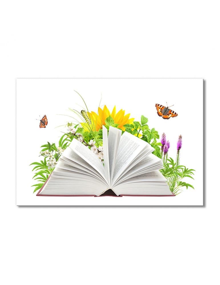 Картина модульная Полезная информация о экологии 1 модуль 30х45 см