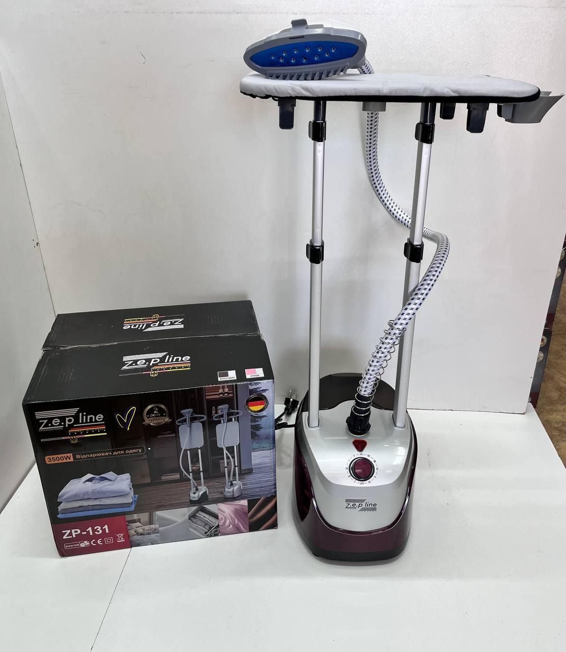 Отпариватель для одежды вертикальный с вешалкой Zepline ZP-131 3500 Вт Фиолетовый (2606948541) - фото 2 Отпариватель для одежды вертикальный с вешалкой Zepline ZP-131 3500 Вт Фиолетовый (2606948541) - фото 2