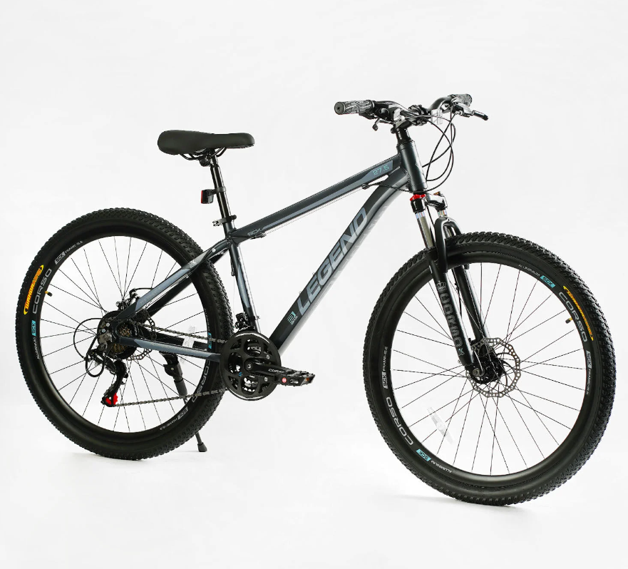 Велосипед спортивный Corso Legend LG-27963 27,5" рама алюминиевая 15,5" (138283)