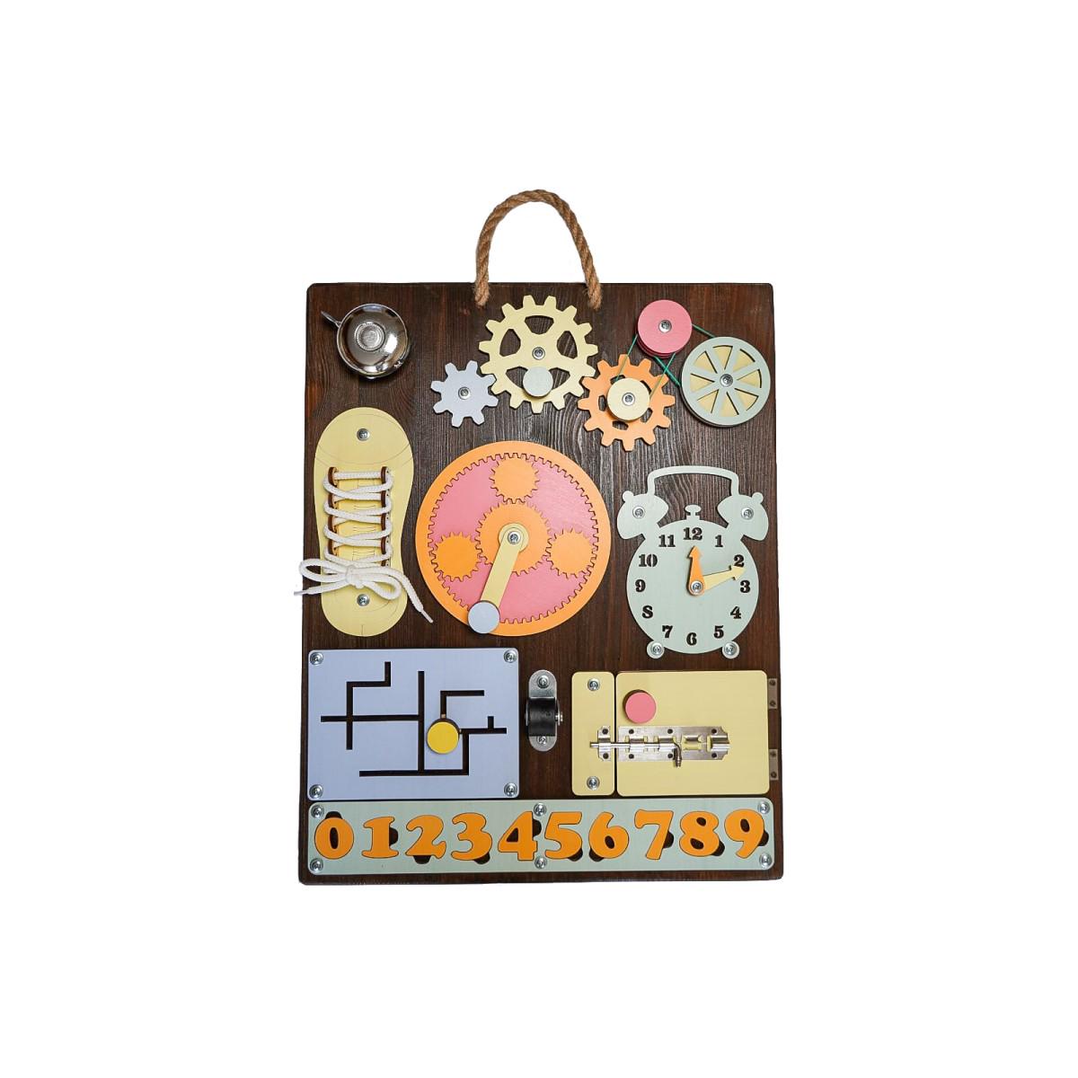 Бизиборд детский деревянный Jooki Time (33044493)