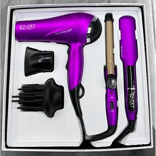 Фен для сушіння волосся ENZO EN-6303 3в1 із двома плойками 7500 Вт - фото 3 Фен для сушіння волосся ENZO EN-6303 3в1 із двома плойками 7500 Вт - фото 3