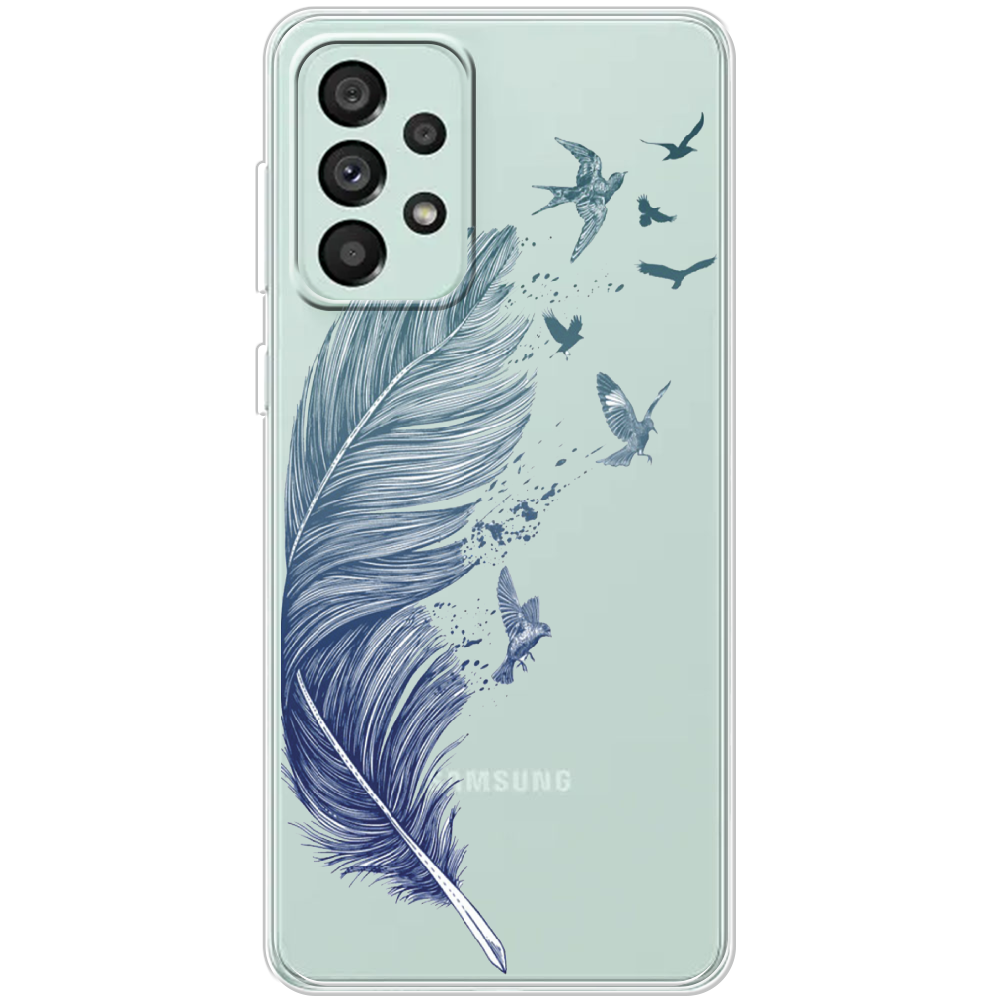 Чохол BoxFace Samsung Galaxy A53 5G (A536) Feather Прозорий силікон (44112-cc38-44112)