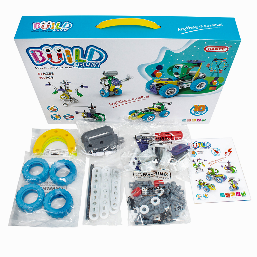 Конструктор електромеханічний 10в1 109 дет. (J-7783)