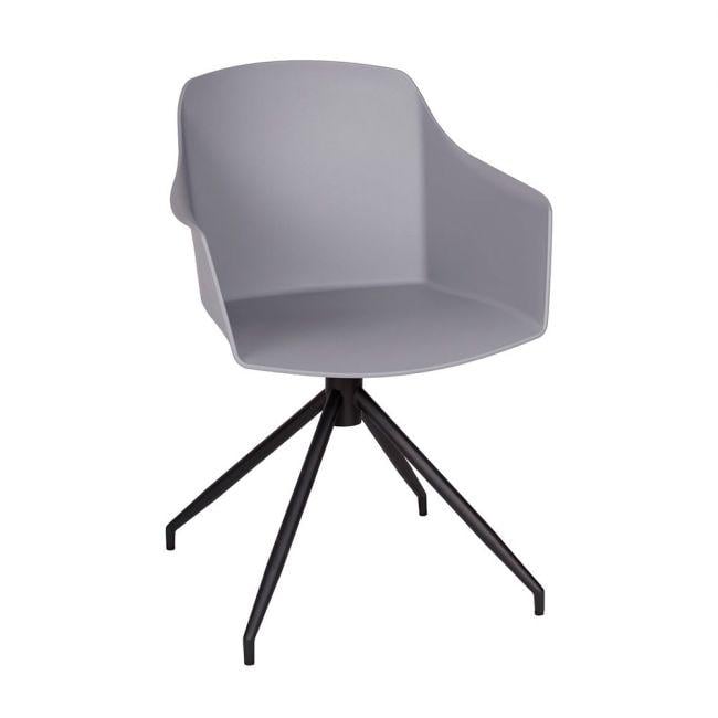 Стул обеденный Wow chair пластиковый Серый (1414)