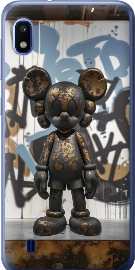 Чехол на Samsung Galaxy A10 2019 A105F Bronze kaws v2 (6098u-1671-42517)