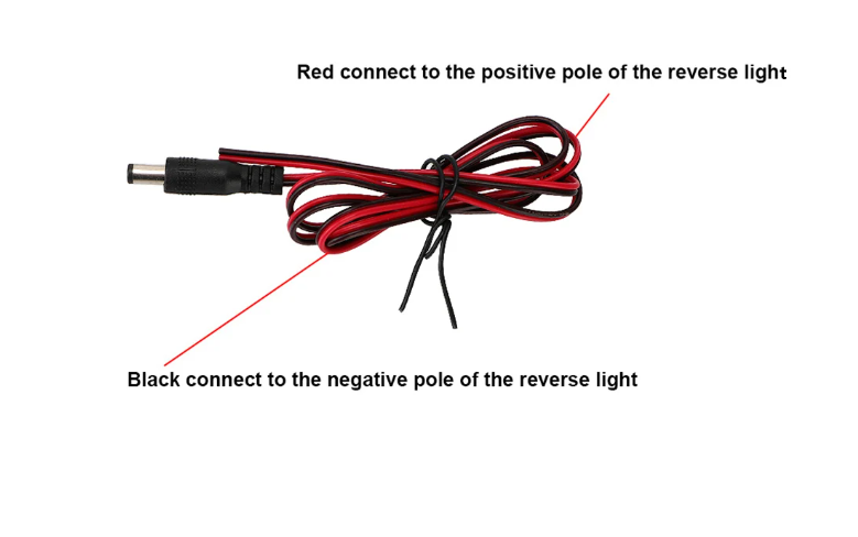 Камера заднього виду автомобільна з об’єктивом риб’яче око DC 12 В - фото 2 Камера заднього виду автомобільна з об’єктивом риб’яче око DC 12 В - фото 2
