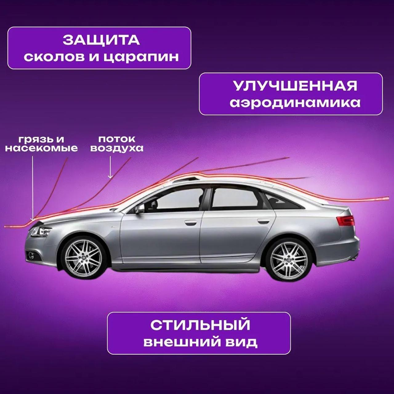 ᐉ Дефлектор капота на Nissan Tiida з 2004-2015 (17809449) • Краща ціна ...