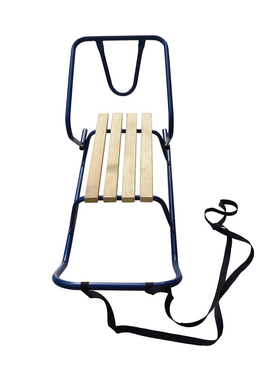 Санки з металу з тросом Snower Зімко 2,5 кг Синій (CNT00011493) - фото 2