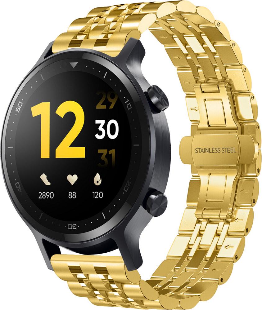Браслет металевий Spinye для Realme Watch S Gold (28965-2A)