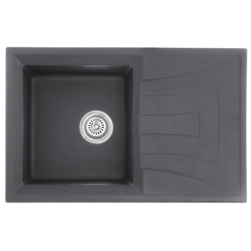 Мойка для кухни Haiba HB8104-G228 780x500x200 мм Gray (HB0988)