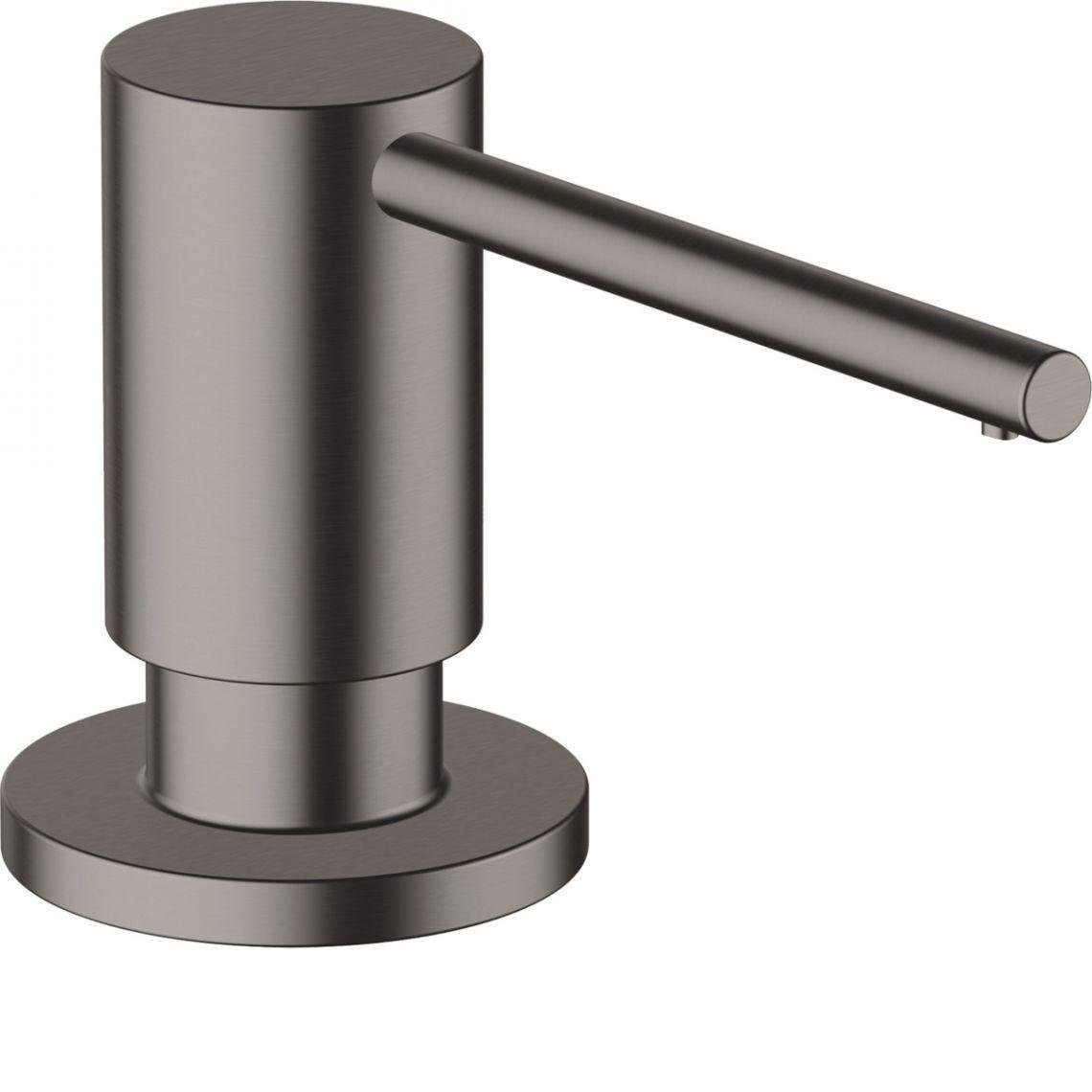 Дозатор для рідкого мила Hansgrohe A41 кухонний врізний 500 мл Brushed Black (40438340)