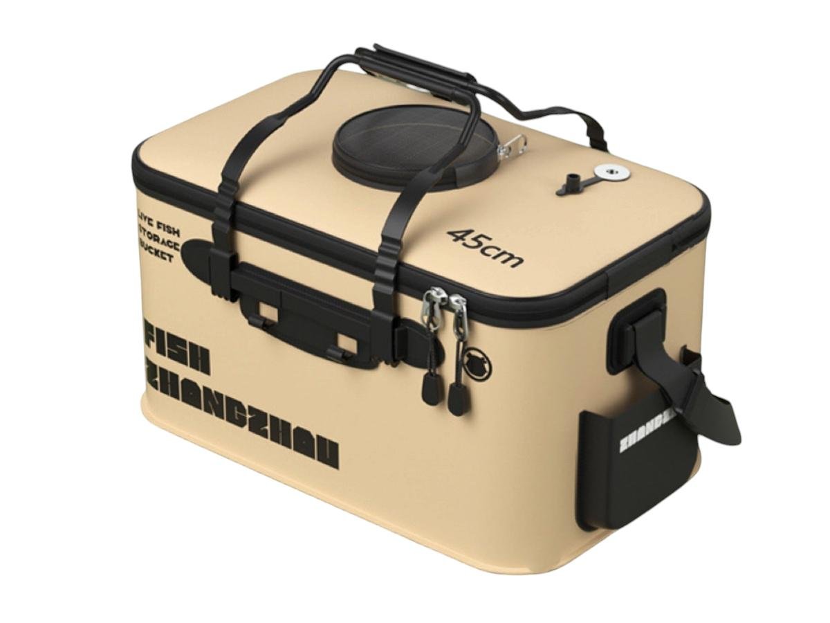 Сумка для рыбалки 34 л 47х27х22 см Бежевый