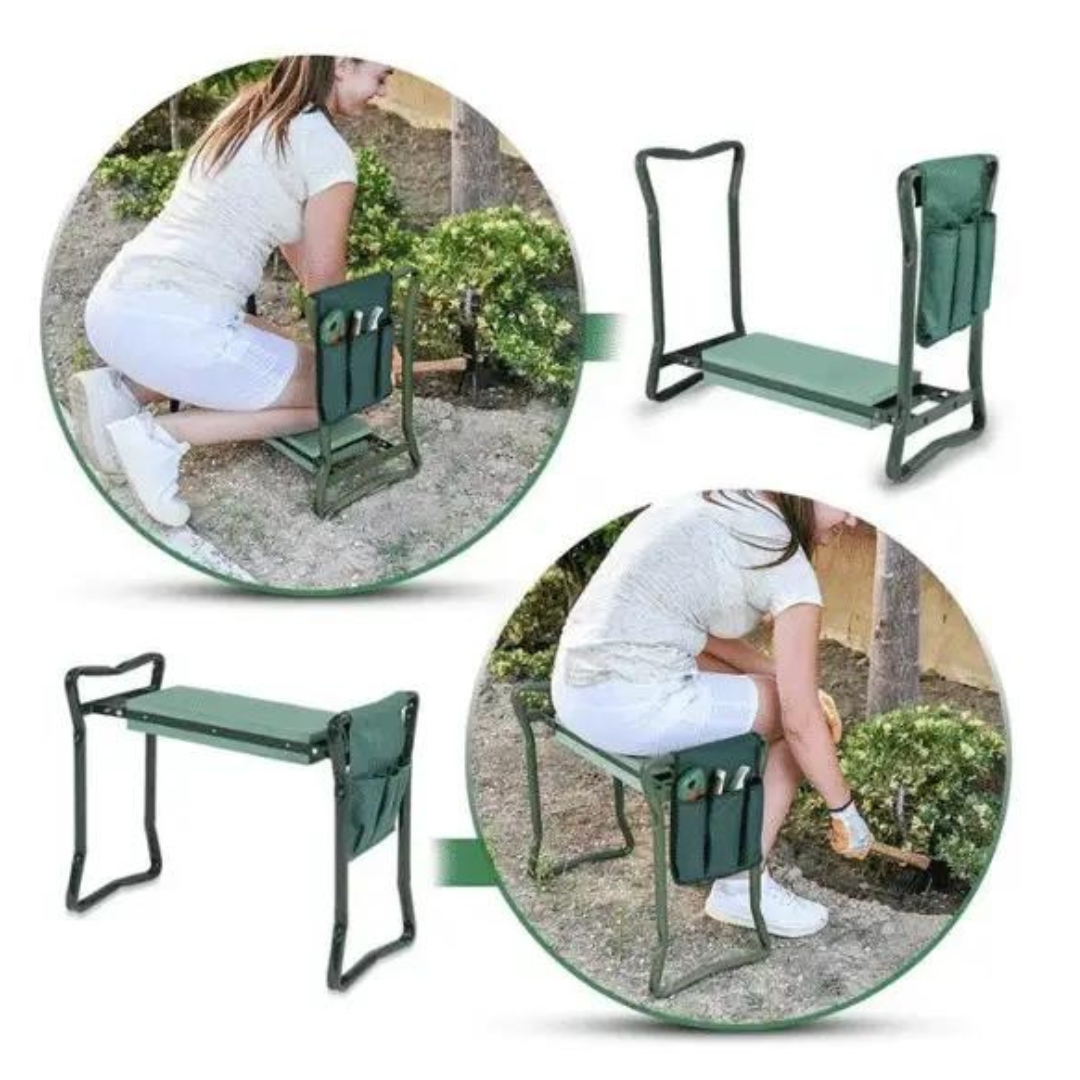 Табурет садовый GardenLine с органайзером для садовых инструментов 58х28х13 см (PVO0330) - фото 9