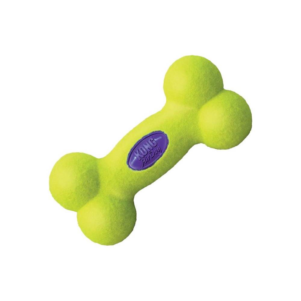 Іграшка для собак Kong AirDog Squeaker Bon кістка S Салатовий (775289)