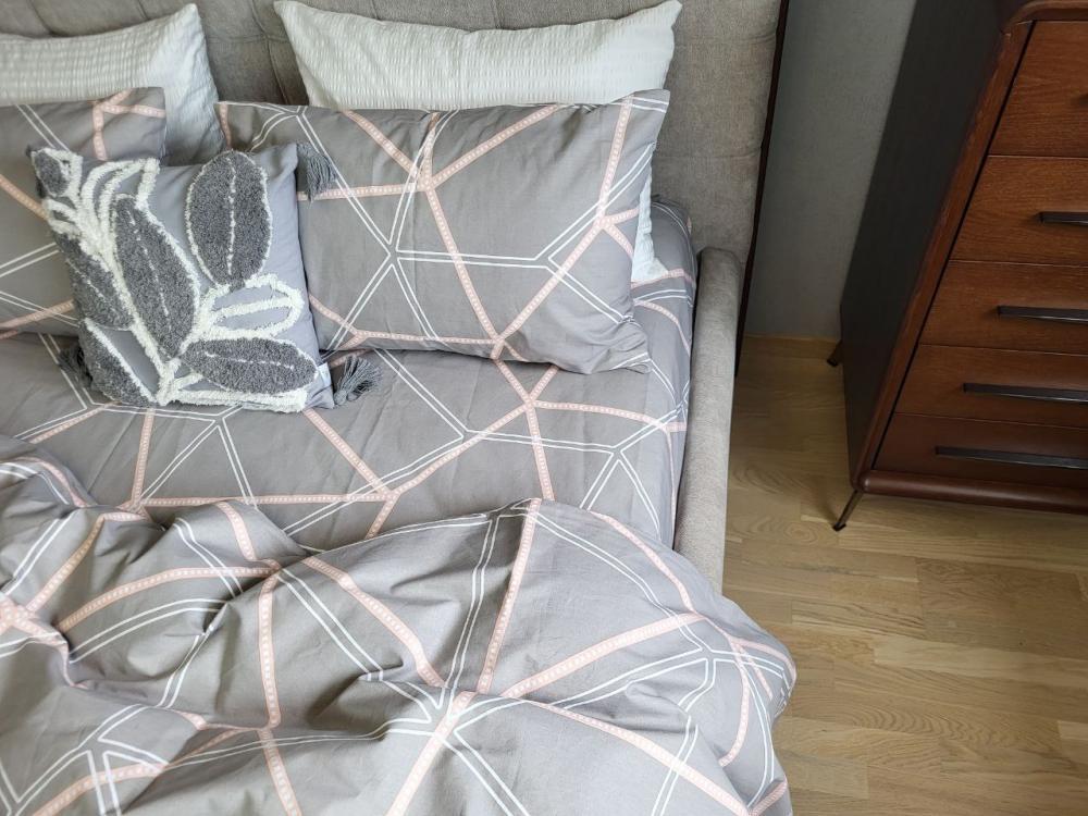 Комплект постельного белья Переплет бязь PREMIUM полуторный/наволочки 50х70/70х70 см (8976)