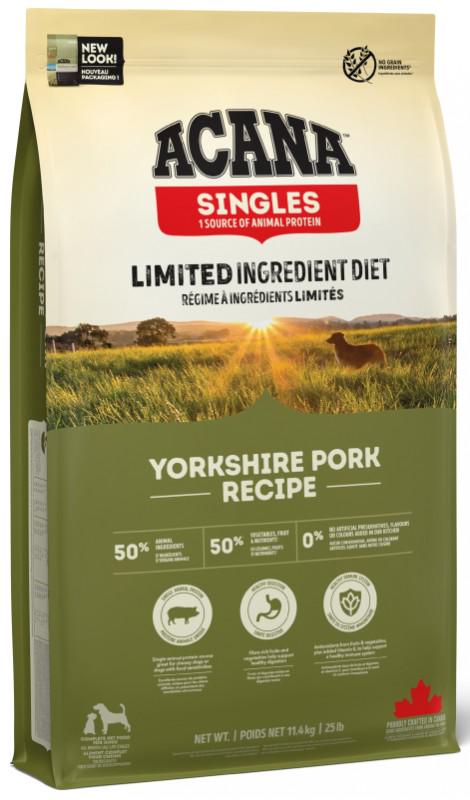 Корм сухой для собак Acana SINGLES Yorkshire Pork 11,4 кг (26053666)