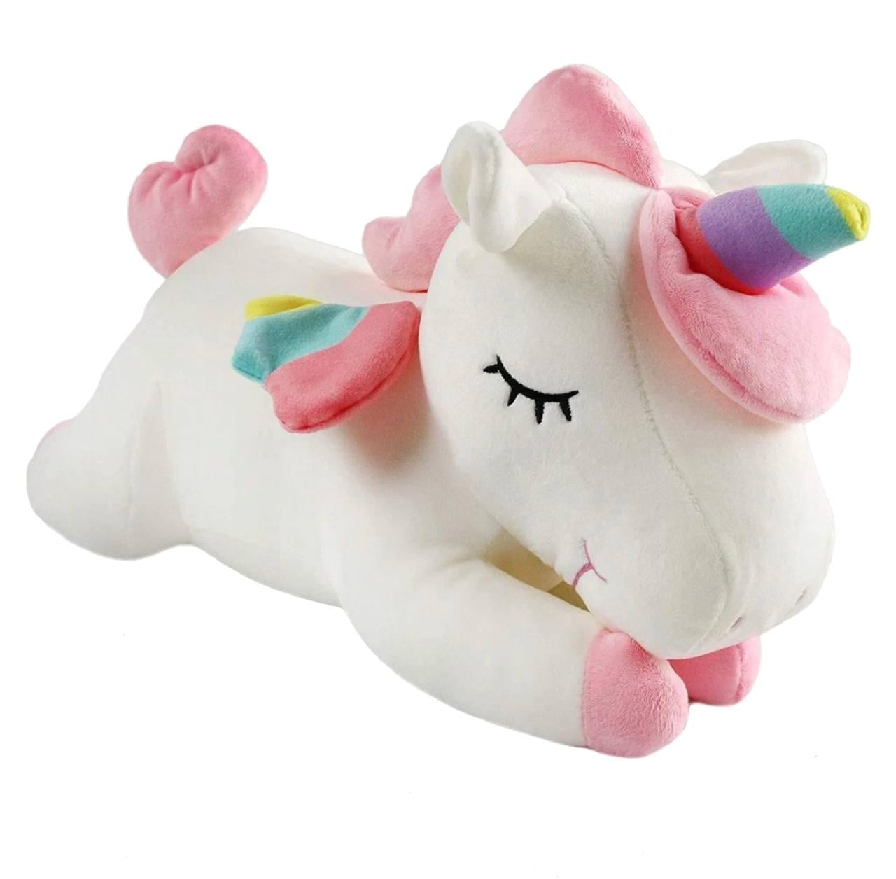 Мягкая игрушка-подушка Единорог 40 см Белый (05a0d87d)