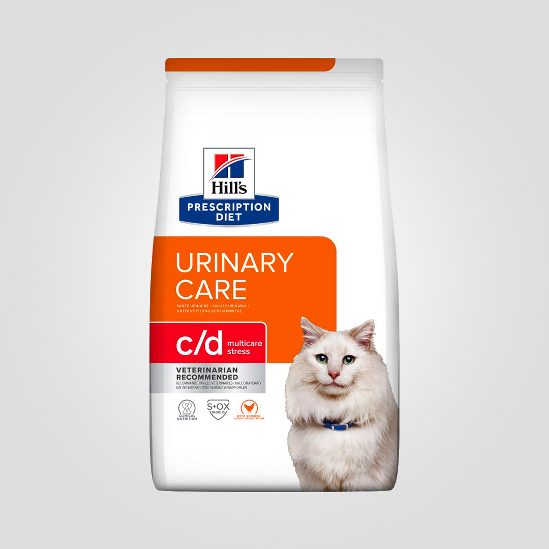 Корм сухий Hill's Prescription Diet Feline C/D Urinary Stress для кішок здоров'я сечовидільної системи 400 г (2223356161)