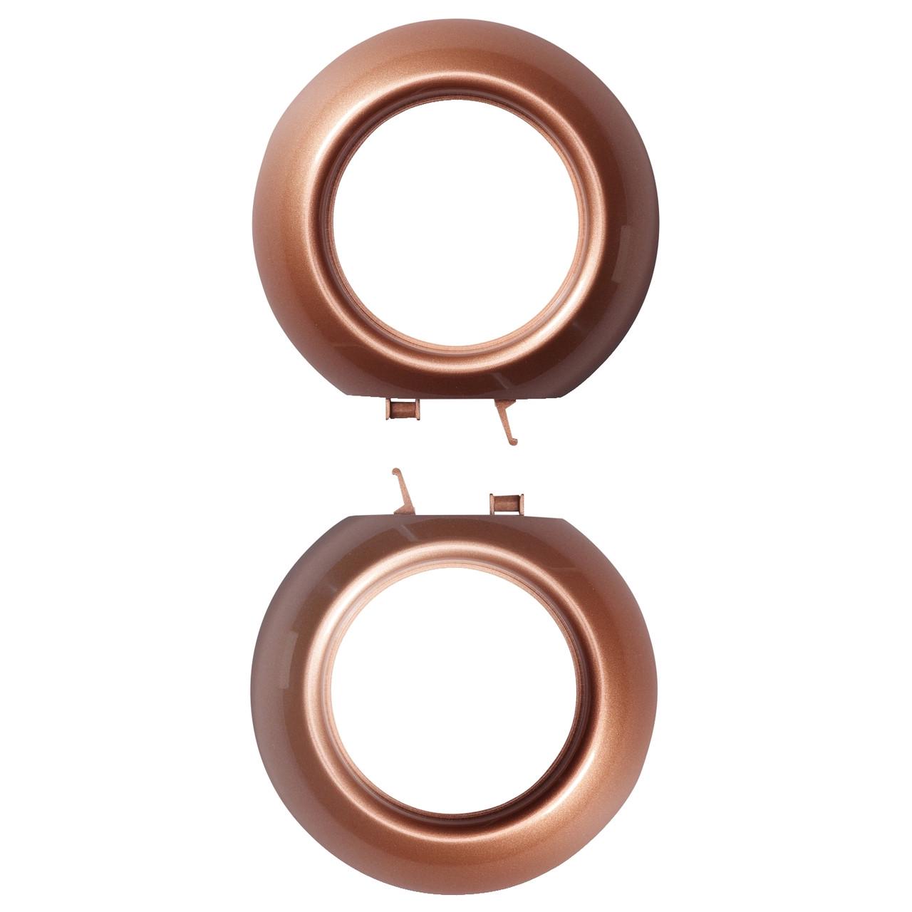 Рамка бічна Schneider Electric Renova комбінована PC/ABS 83x83x15 мм Мідний (WDE011449)