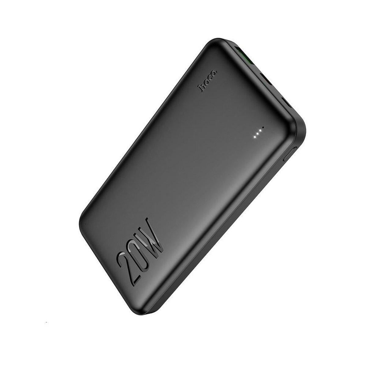 Повербанк Hoco J87 Tacker 10000 mAh с поддержкой быстрой зарядки PD20W и QC3,0 Черный (612157)
