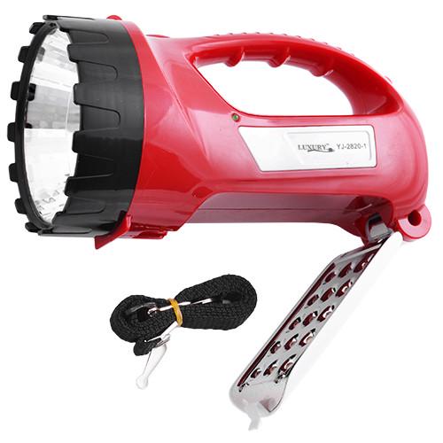 Ліхтар переносний Luxury 2820 1W+15LED вбудований акумулятор ЗУ 220V (2245502120)