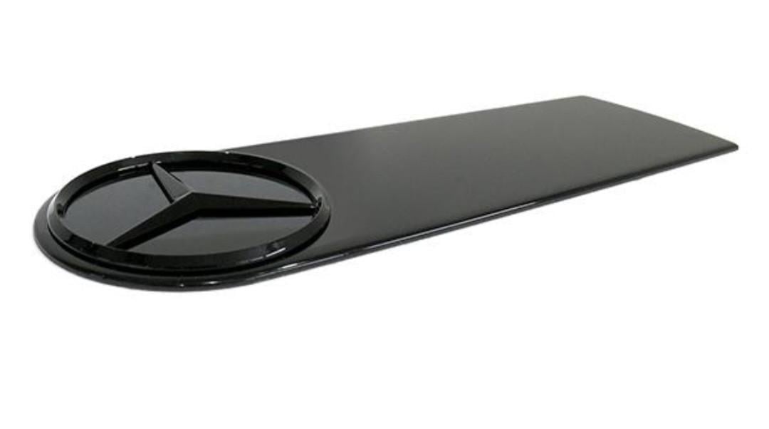 Эмблема крышки запасного колеса Mercedes-Benz G-class W463 A4638901744 Черный глянец (2490200254)