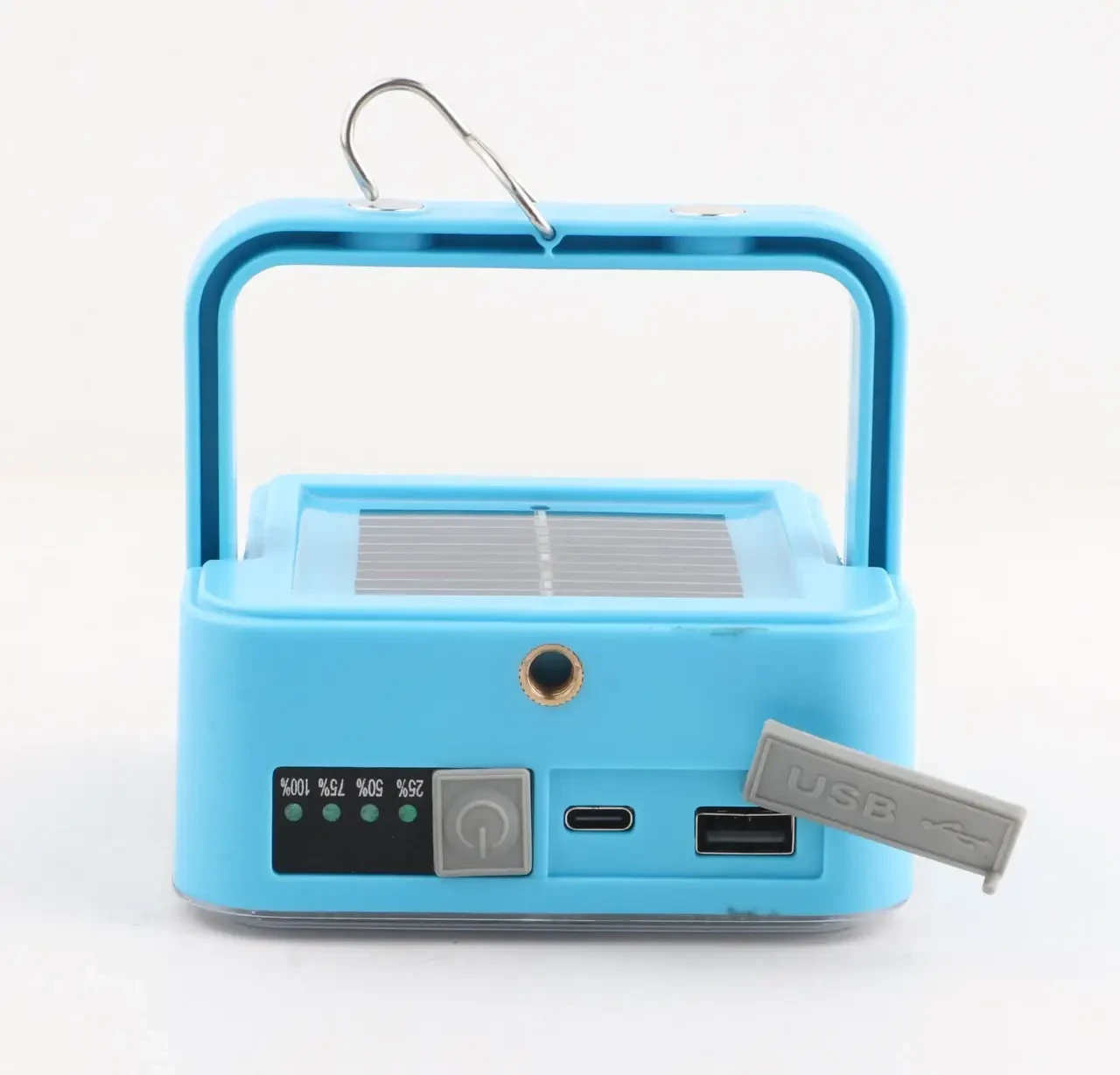 Фонарь аккумуляторный с солнечной батареей и функцией PowerBank LD-02 - фото 2 Фонарь аккумуляторный с солнечной батареей и функцией PowerBank LD-02 - фото 2