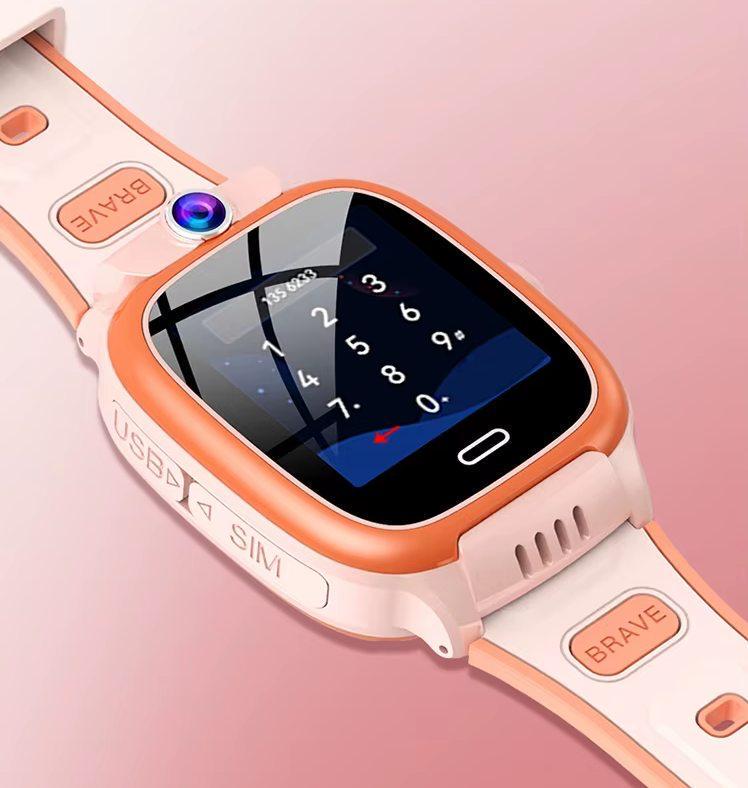 Смарт-часы детские с GPS и SIM картой Lemfo Y66 часы для детей с видеозвонком камерой SOS и прослушиванием до 3 дней работы Синий - фото 14