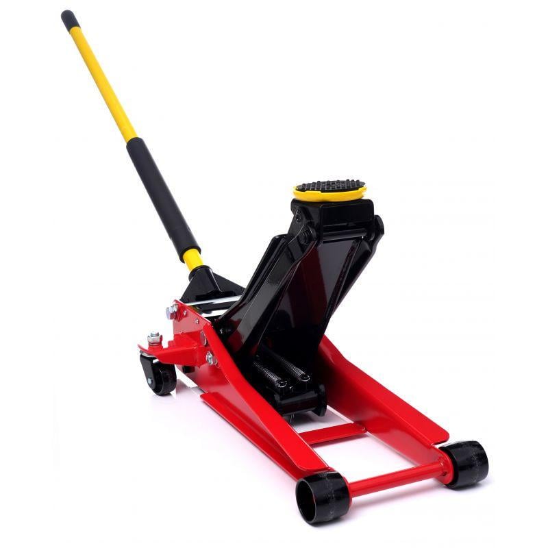 Домкрат гідравлічний Kraft&Dele підкатний 3,5 т 80-505 мм (KD357)