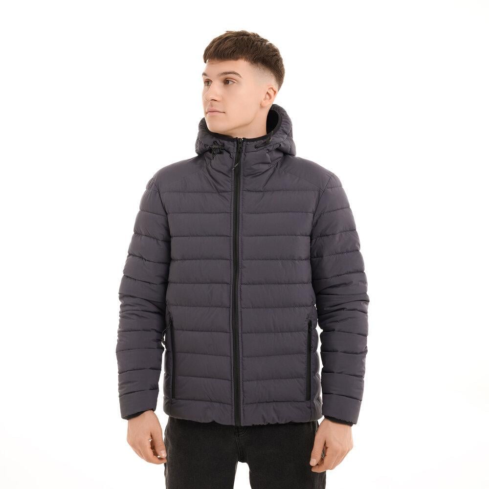 Куртка чоловіча Pobedov Beggin демісезонна стьобана XXL Темно-сірий (26512/1/5)